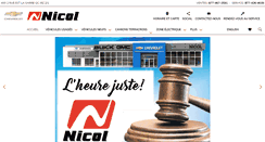 Desktop Screenshot of nicol-auto.com